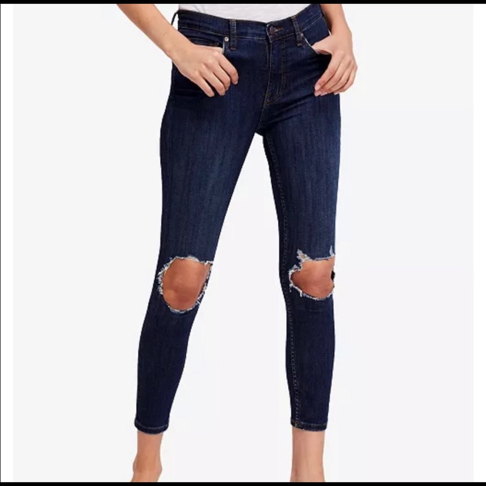 Free People High-rise skinny jean